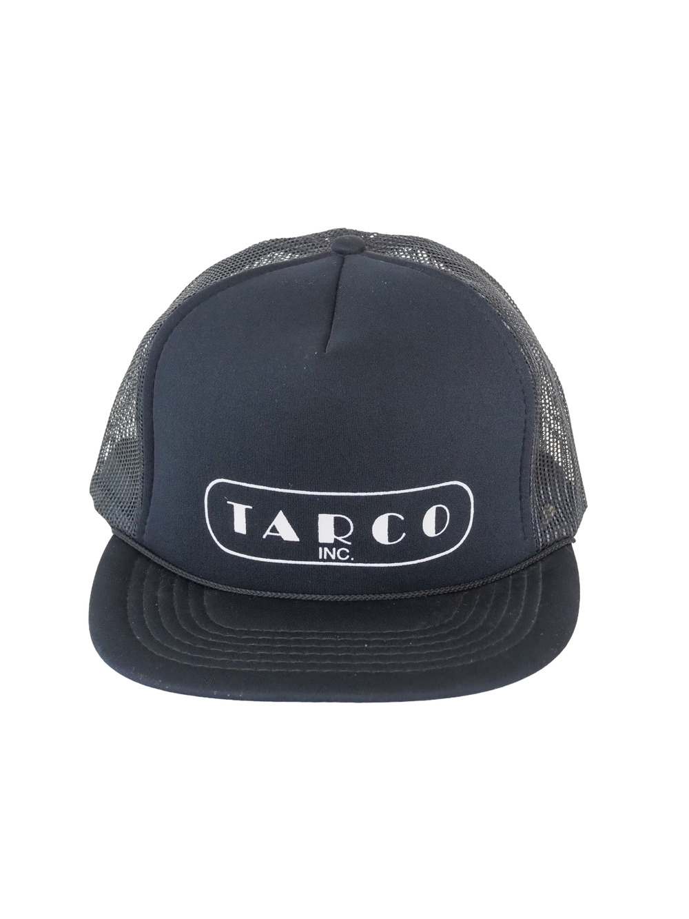 Vintage Tarco Snapback Trucker Hat Mesh Foam Rope Skater Builder Utility Dad Cap